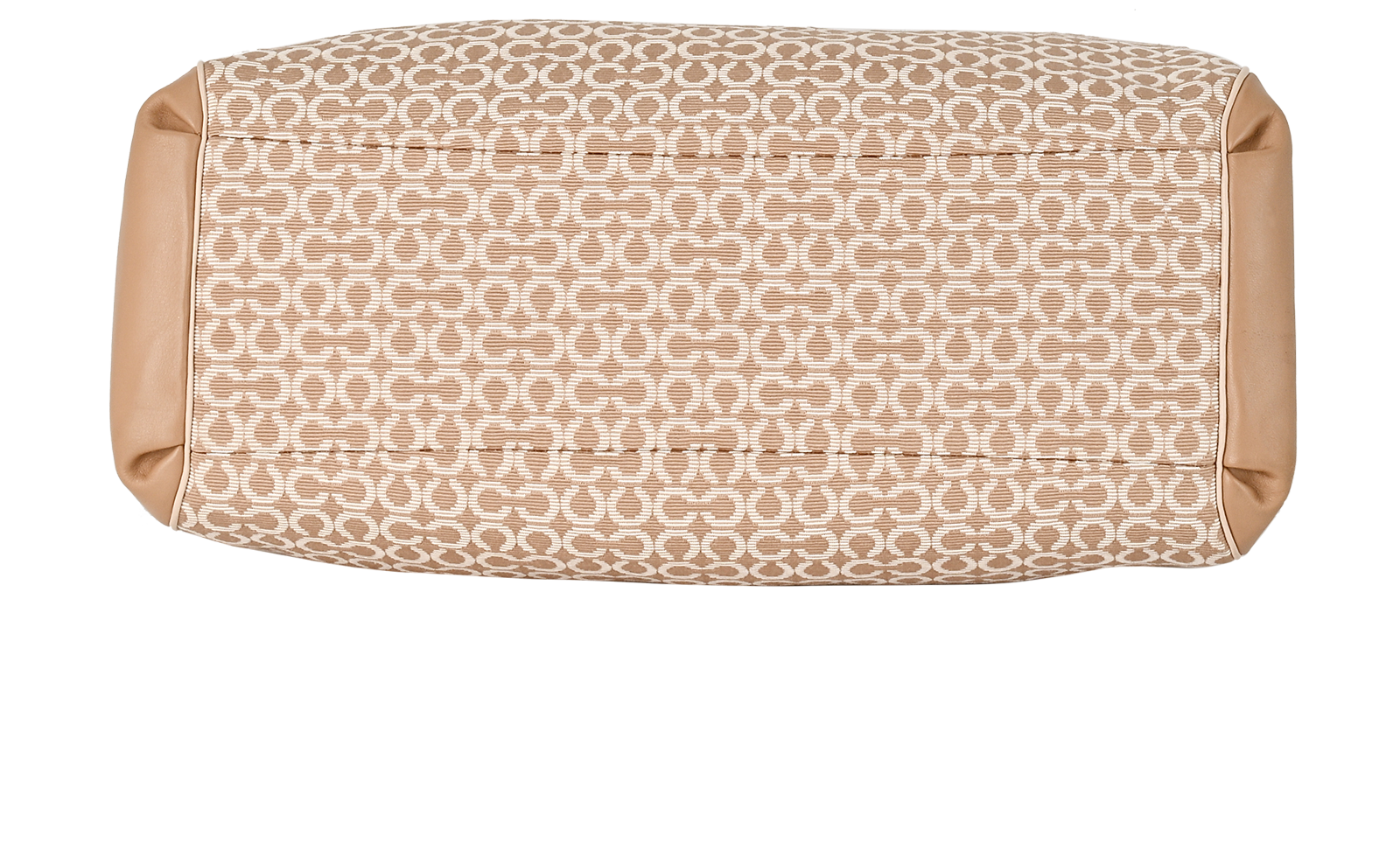 Madison Shoulder Bag, &pound;110, Handbags, Beige, Canvas/Leather, Top view